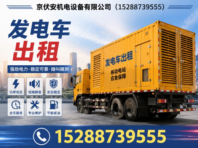 攀枝花发电车租赁展示图